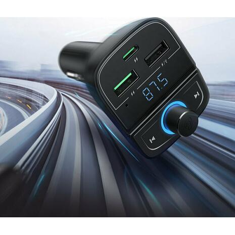 FM Transmitter Αυτοκινήτου UGREEN Bluetooth and Car Charger CD229 80910